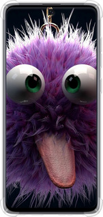 Силикон с усиленными углами чехол Пушистик для Samsung Galaxy A71 2020 A715F - 6017sp-1826 изображение 