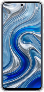 Силикон с усиленными углами чехол Liquid Chrome для Samsung Galaxy A71 2020 A715F - 6781sp-1826 изображение 