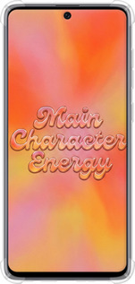 Силикон с усиленными углами чехол Aura Gradient Main Character Energy Aesthetic Y2K для Samsung Galaxy A71 2020 A715F - 6783sp-1826 изображение 