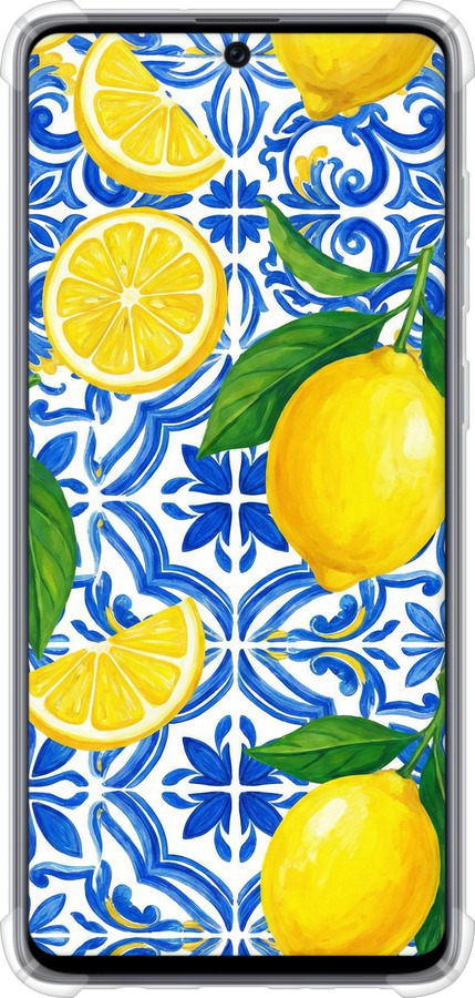 Силіконовий протиударний с посиленими кутами чехол Grocery Girl Italian Summer для Samsung Galaxy A71 2020 A715F - 6766sp-1826 изображение 