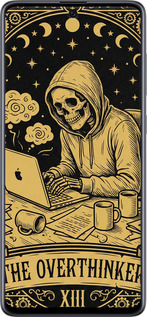 Силіконовий чехол The Overthinker для Samsung Galaxy A71 2020 A715F - 6774u-1826 изображение 