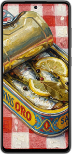 TPU чехол Vintage Sardine Tin Phone для Samsung Galaxy A72 A725F - 6772b-2247 изображение 