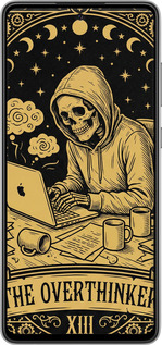 TPU чехол The Overthinker для Samsung Galaxy A72 A725F - 6774b-2247 изображение 
