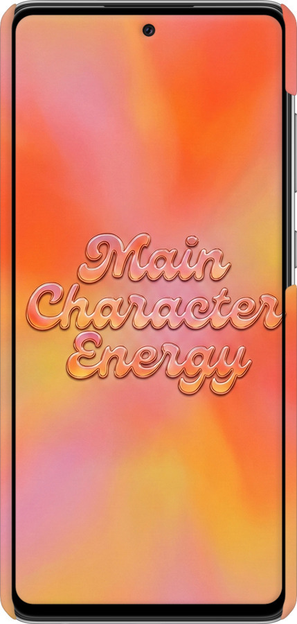 3D пластиковый матовый чехол Aura Gradient Main Character Energy Aesthetic Y2K для Samsung Galaxy A72 A725F - 6783m-2247 изображение 