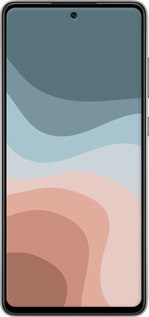 2D пластиковый чехол С синими и розовыми волнами в стиле ретро для Samsung Galaxy A72 A725F - 6532t-2247 изображение 