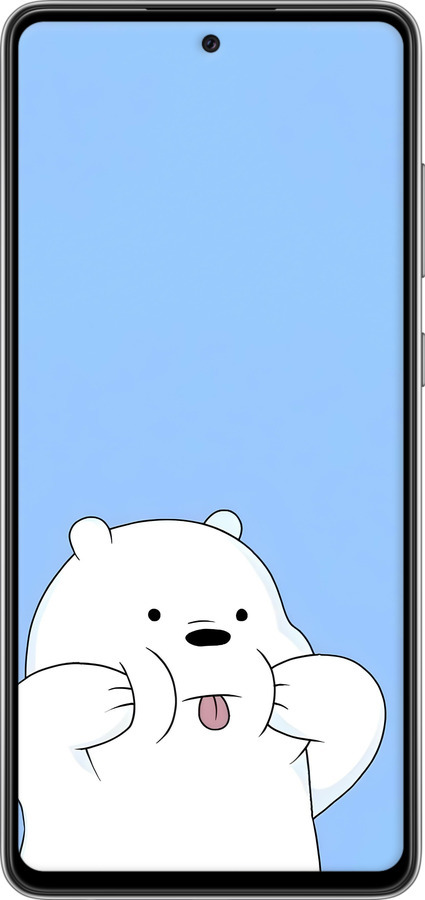 Силіконовий чехол Милий ведмедик для Samsung Galaxy A72 A725F - 6357u-2247 изображение 