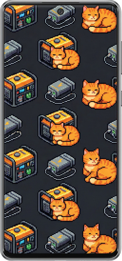 TPU чехол Autonomous Zone для Samsung Galaxy A73 A736B - 6771b-2586 изображение 