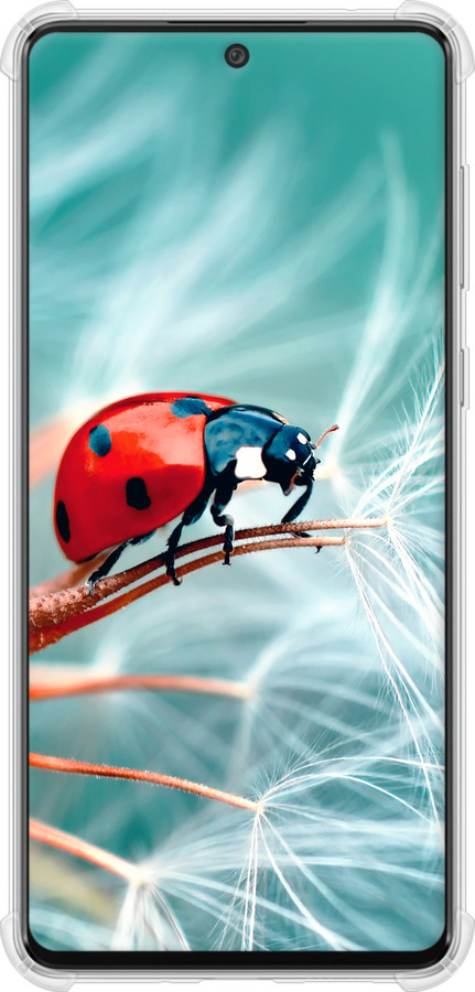 Силикон с усиленными углами чехол Божья коровка для Samsung Galaxy A73 A736B - 6049sp-2586 изображение 
