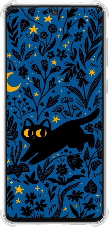 Силикон с усиленными углами чехол Летняя ночь для Samsung Galaxy A73 A736B - 6472sp-2586 изображение 