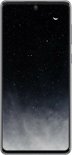 Силиконовый чехол Сині хмари, Синій місяць для Samsung Galaxy A73 A736B - 6396u-2586 изображение 