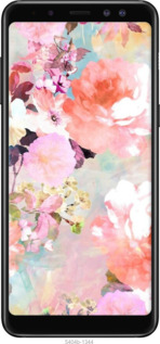 TPU чехол № 5404 для Samsung Galaxy A8 2018 A530F - 5404b-1344 изображение 