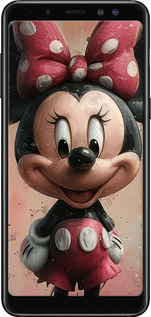 TPU чехол Minnie Mouse для Samsung Galaxy A8 2018 A530F - 6054b-1344 изображение 