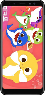 TPU чехол Бейби Шаркс для Samsung Galaxy A8 2018 A530F - 6305b-1344 изображение 