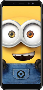TPU чехол Миньон для Samsung Galaxy A8 2018 A530F - 6389b-1344 изображение 
