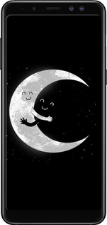 TPU чехол Лунные объятия для Samsung Galaxy A8 2018 A530F - 6508b-1344 изображение 