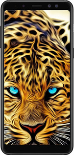 TPU чехол Леопард для Samsung Galaxy A8 2018 A530F - 6611b-1344 изображение 