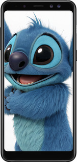 TPU чехол Стіч 1 для Samsung Galaxy A8 2018 A530F - 6686b-1344 изображение 