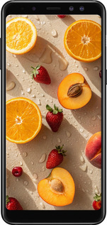 TPU чехол Фрукты 3 для Samsung Galaxy A8 2018 A530F - 6703b-1344 изображение 