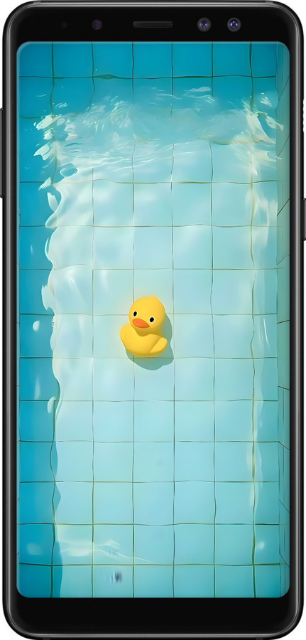TPU чехол Каченя для Samsung Galaxy A8 2018 A530F - 6323b-1344 изображение 