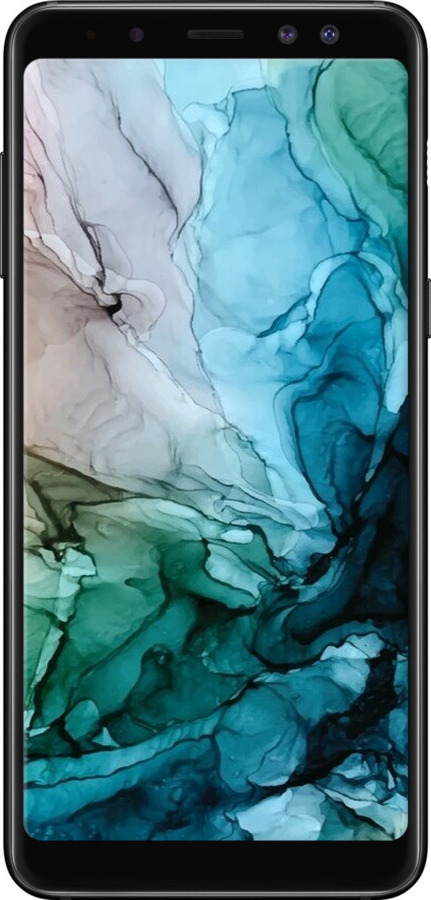TPU чехол З абстрактним малюнком барвисті Солоні береги для Samsung Galaxy A8 2018 A530F - 6405b-1344 изображение 
