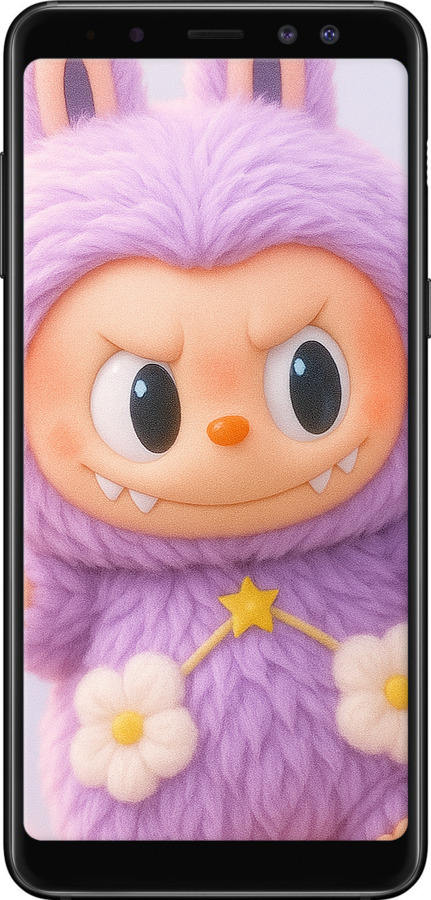 TPU чехол Лабубу для Samsung Galaxy A8 2018 A530F - 6708b-1344 изображение 