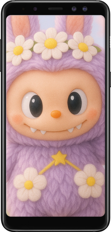 TPU чехол Лабубу 1 для Samsung Galaxy A8 2018 A530F - 6709b-1344 изображение 