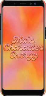 3D пластиковий матовий чехол Aura Gradient Main Character Energy Aesthetic Y2K для Samsung Galaxy A8 2018 A530F - 6783m-1344 изображение 