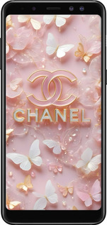 2D пластиковий чехол Шанель для Samsung Galaxy A8 2018 A530F - 6366t-1344 изображение 