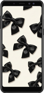 Силиконовый чехол Dark Coquette для Samsung Galaxy A8 2018 A530F - 6765u-1344 изображение 