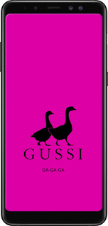 TPU чехол Гуси для Samsung Galaxy A8 Plus 2018 A730F - 4561b-1345 изображение 