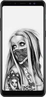 TPU чехол Biohazard  8 для Samsung Galaxy A8 Plus 2018 A730F - 4824b-1345 изображение 