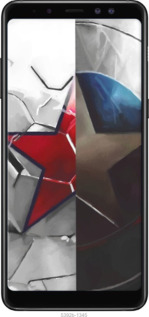 TPU чехол № 5392 для Samsung Galaxy A8 Plus 2018 A730F - 5392b-1345 изображение 