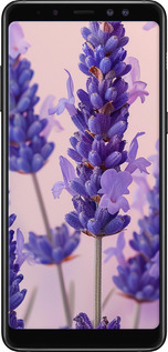 TPU чехол Лаванда для Samsung Galaxy A8 Plus 2018 A730F - 6037b-1345 изображение 