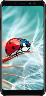 TPU чехол Божья коровка для Samsung Galaxy A8 Plus 2018 A730F - 6049b-1345 изображение 