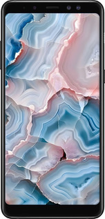 TPU чехол Мрамор для Samsung Galaxy A8 Plus 2018 A730F - 6306b-1345 изображение 