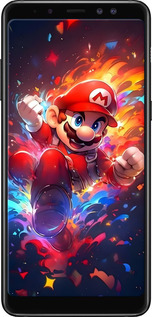 TPU чехол Супер Марио для Samsung Galaxy A8 Plus 2018 A730F - 6342b-1345 изображение 