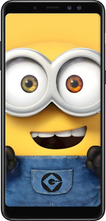 TPU чехол Миньон для Samsung Galaxy A8 Plus 2018 A730F - 6389b-1345 изображение 