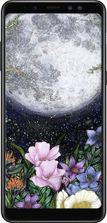 TPU чехол Полночь в саду II для Samsung Galaxy A8 Plus 2018 A730F - 6424b-1345 изображение 