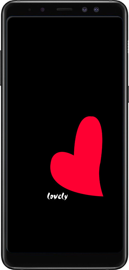 TPU чехол Lovely для Samsung Galaxy A8 Plus 2018 A730F - 4580b-1345 изображение 