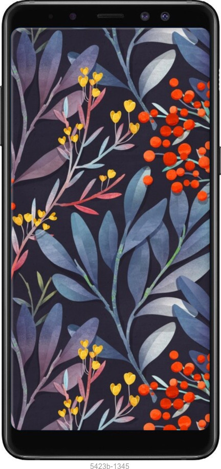 TPU чехол № 5423 для Samsung Galaxy A8 Plus 2018 A730F - 5423b-1345 изображение 
