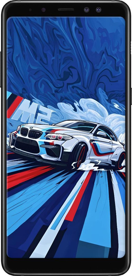 TPU чехол БМВ для Samsung Galaxy A8 Plus 2018 A730F - 6292b-1345 изображение 