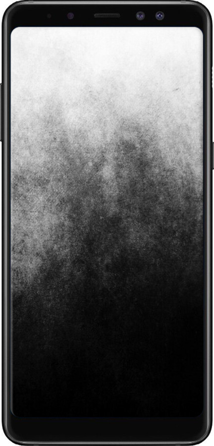 TPU чехол Абстрактная композиция в серых тонах для Samsung Galaxy A8 Plus 2018 A730F - 6477b-1345 изображение 