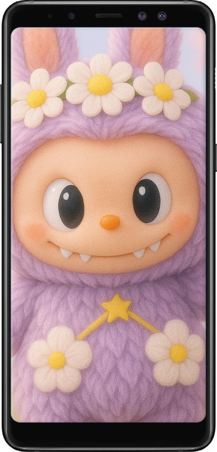 TPU чехол Лабубу 1 для Samsung Galaxy A8 Plus 2018 A730F - 6709b-1345 изображение 