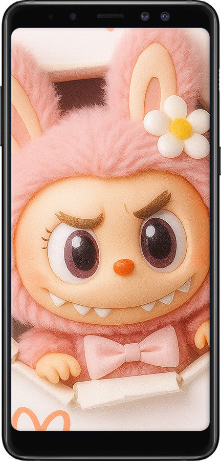 TPU чехол Лабубу 2 для Samsung Galaxy A8 Plus 2018 A730F - 6710b-1345 изображение 