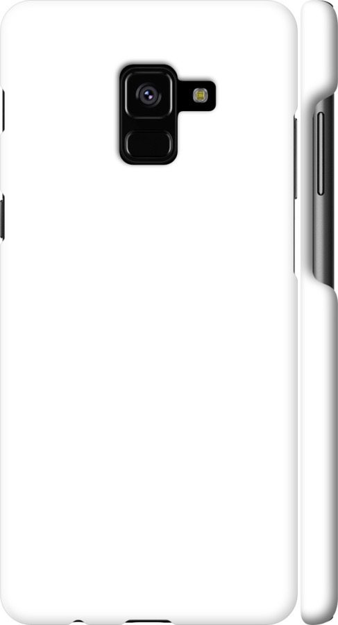 3D пластиковый матовый чехол Прозрачный для Samsung Galaxy A8 Plus 2018 A730F - 5636m-1345 изображение 