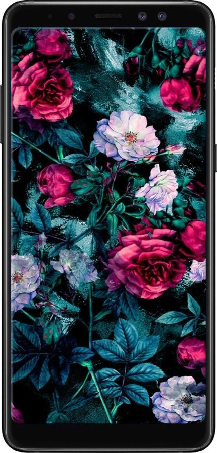 2D пластиковий чехол Сад та троянди для Samsung Galaxy A8 Plus 2018 A730F - 6483t-1345 изображение 
