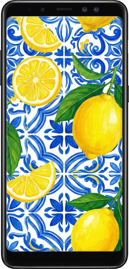 2D пластиковий чехол Grocery Girl Italian Summer для Samsung Galaxy A8 Plus 2018 A730F - 6766t-1345 изображение 