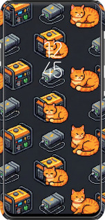 3D пластиковый матовый чехол Autonomous Zone для Samsung Galaxy A8S - 6771m-1636 изображение 