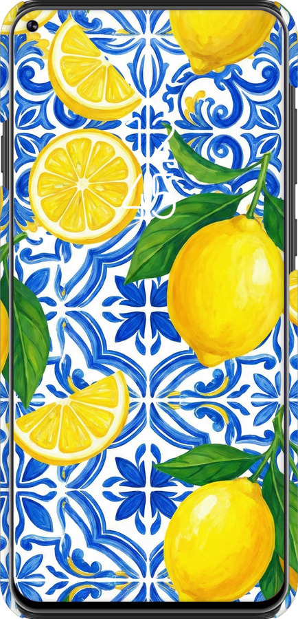 3D пластиковый матовый чехол Grocery Girl Italian Summer для Samsung Galaxy A8S - 6766m-1636 изображение 