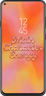 Силіконовий чехол Aura Gradient Main Character Energy Aesthetic Y2K для Samsung Galaxy A8S - 6783u-1636 изображение 